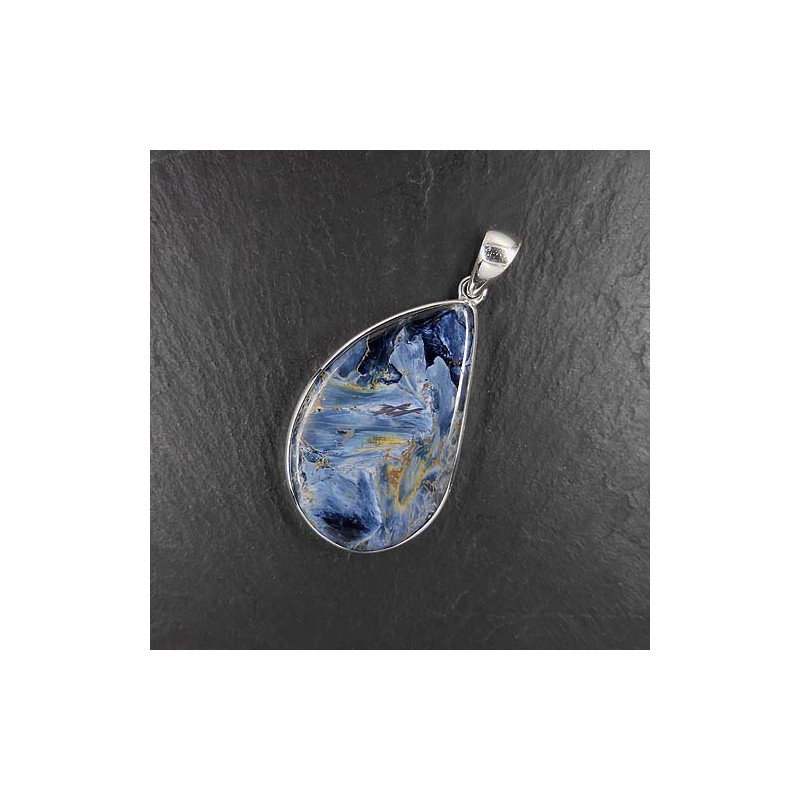 Pietersit Anhänger Tropfen