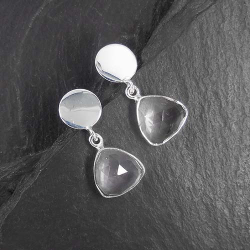 Bergkristall Ohrringe Stecker