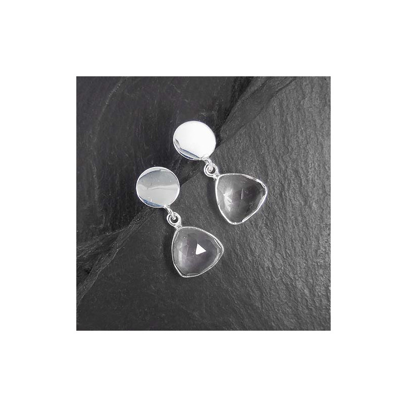 Bergkristall Ohrringe Stecker