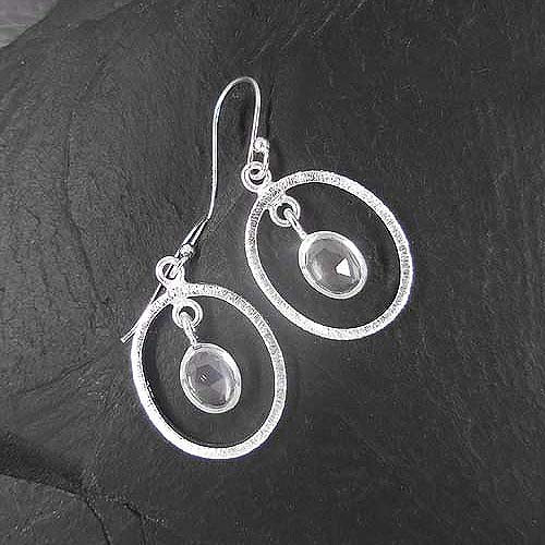 Bergkristall Ohrringe