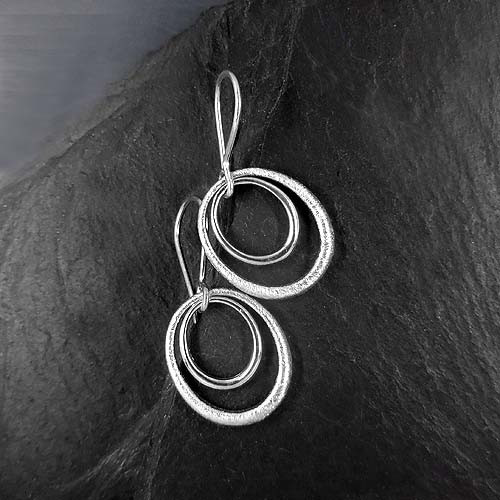 Silberohrringe Ringe