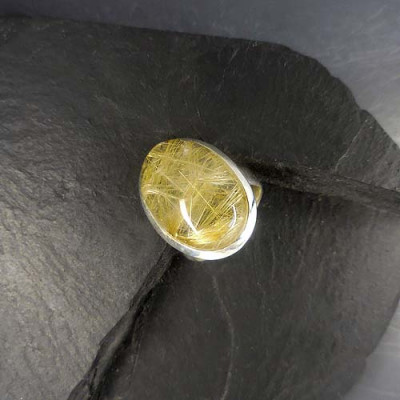 Rutilquarz Ring