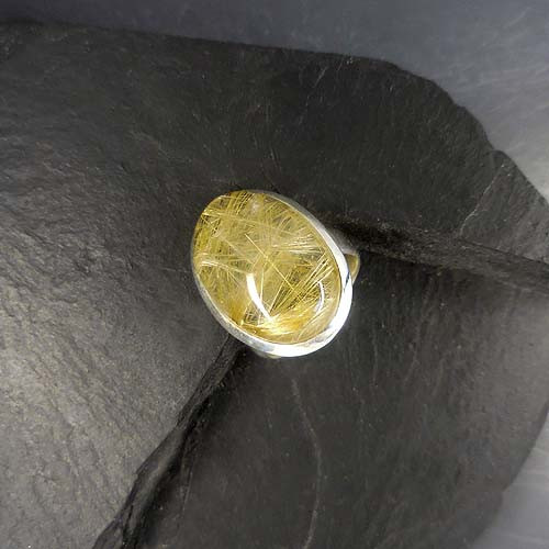 Rutilquarz Ring