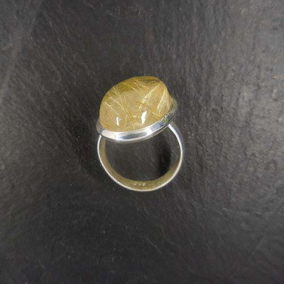 Rutilquarz Ring