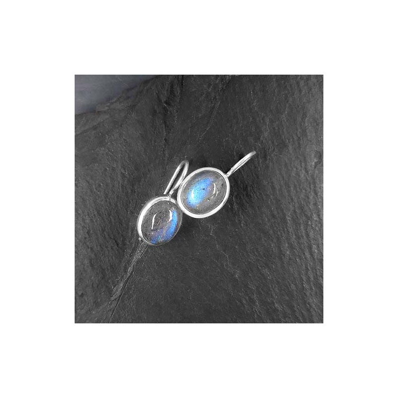 Labradorit Ohrringe Oval