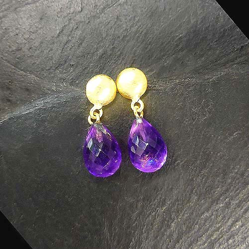 Amethyst Ohrringe Stecker