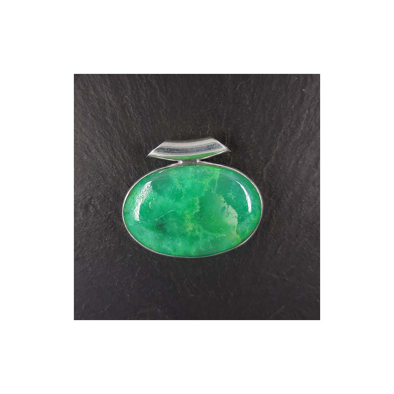 Chrysopras Anhänger (S9)