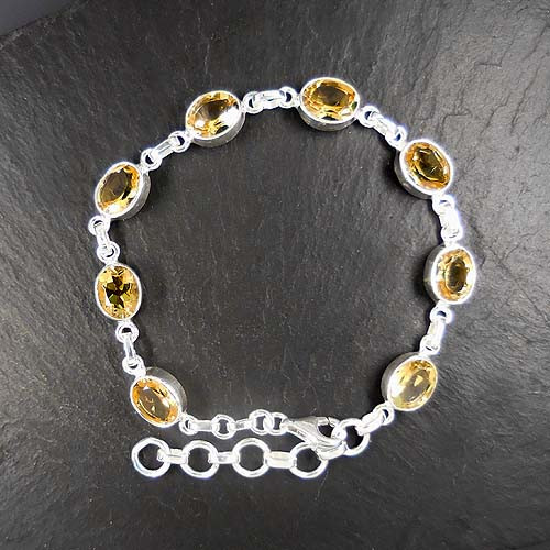 Citrin Armband
