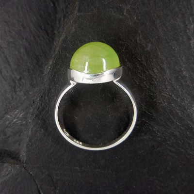 Prehnit-Ring Rund