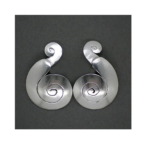 Silberohrstecker Schnecke