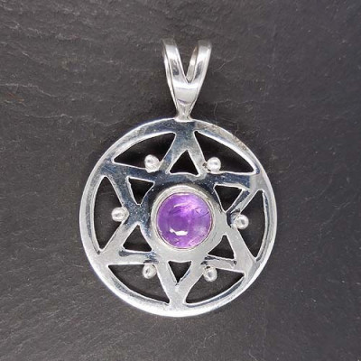 Anhänger mit Amethyst