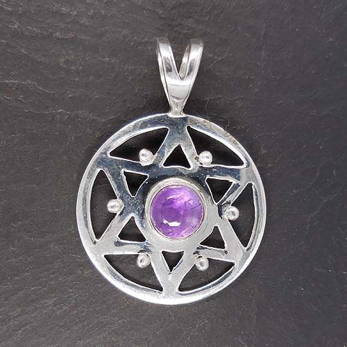Anhänger mit Amethyst