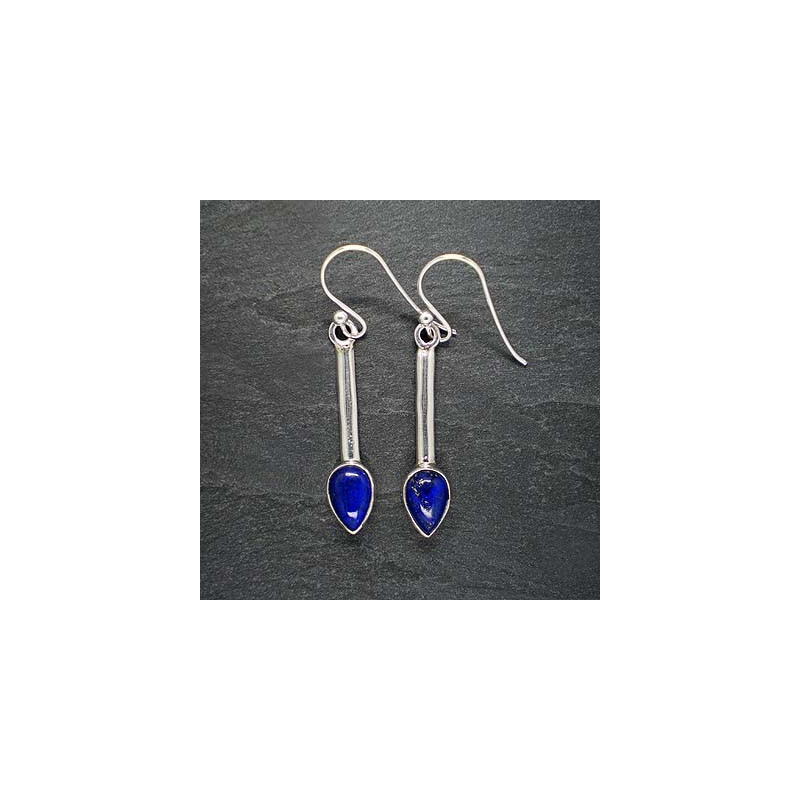 Lapis Lazuli Ohrringe Tropfen