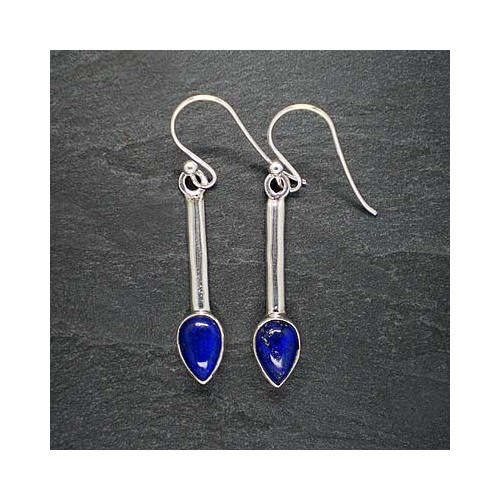 Lapis Lazuli Ohrringe Tropfen