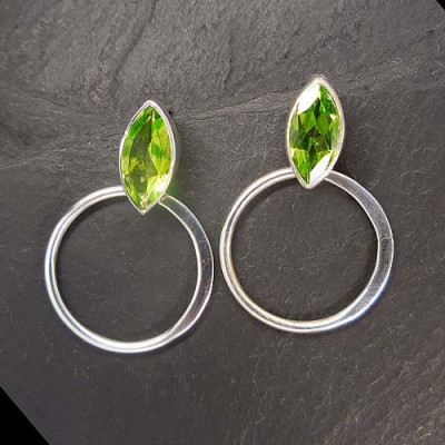 Peridot Ohrringe