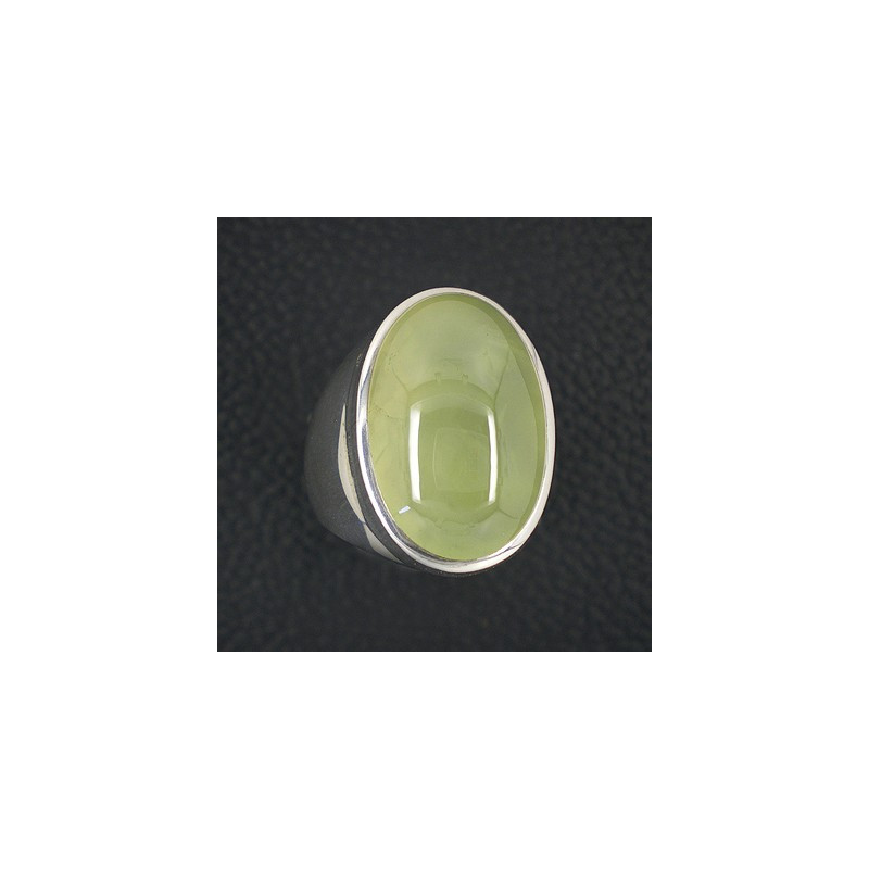 Prehnit Ring oval