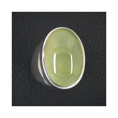 Prehnit Ring oval