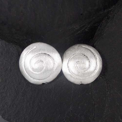 Silberohrstecker kleine Schnecke