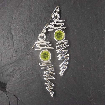 Ohrringe mit Peridot