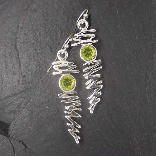 Ohrringe mit Peridot