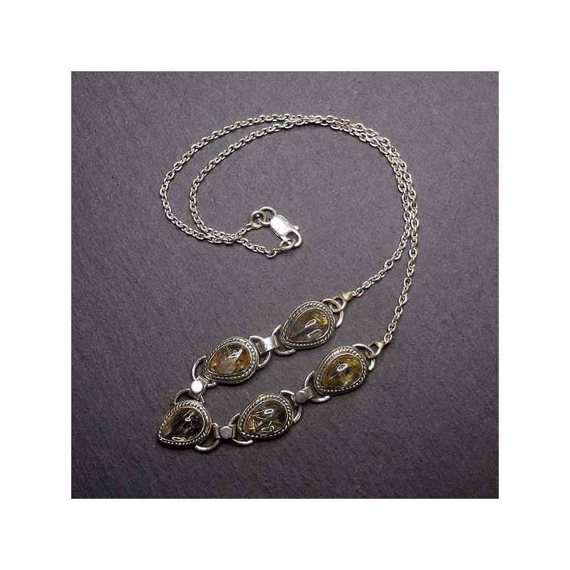 Rutilquarz Collier