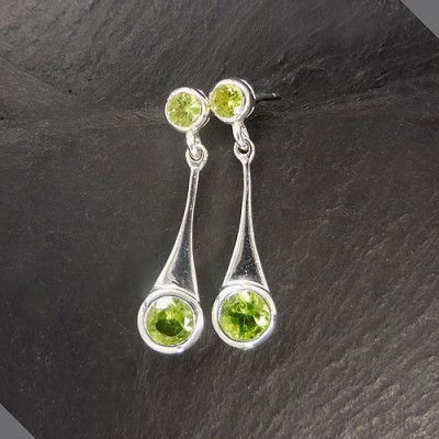 Peridot Ohrringe multi