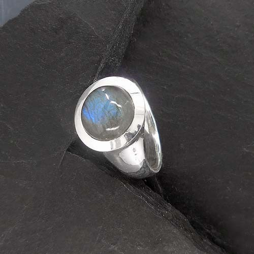 Labradorit Ring oval