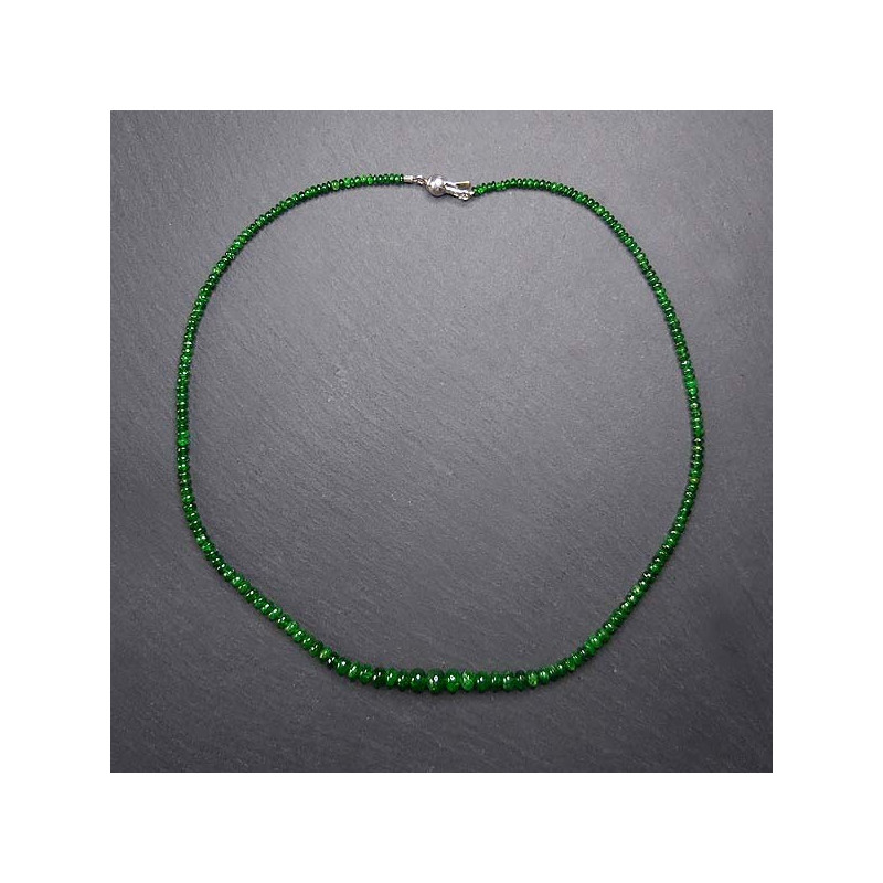 Chromdiopsid Kette