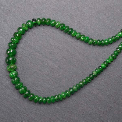 Chromdiopsid Kette