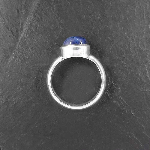 Tansanit Ring Queroval