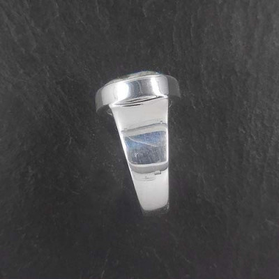 Azurit-Malachit Ring
