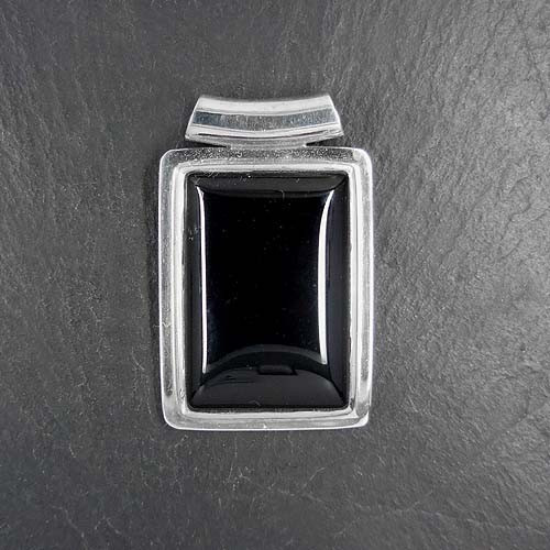 Onyx Anhänger Eckig (S9.11)